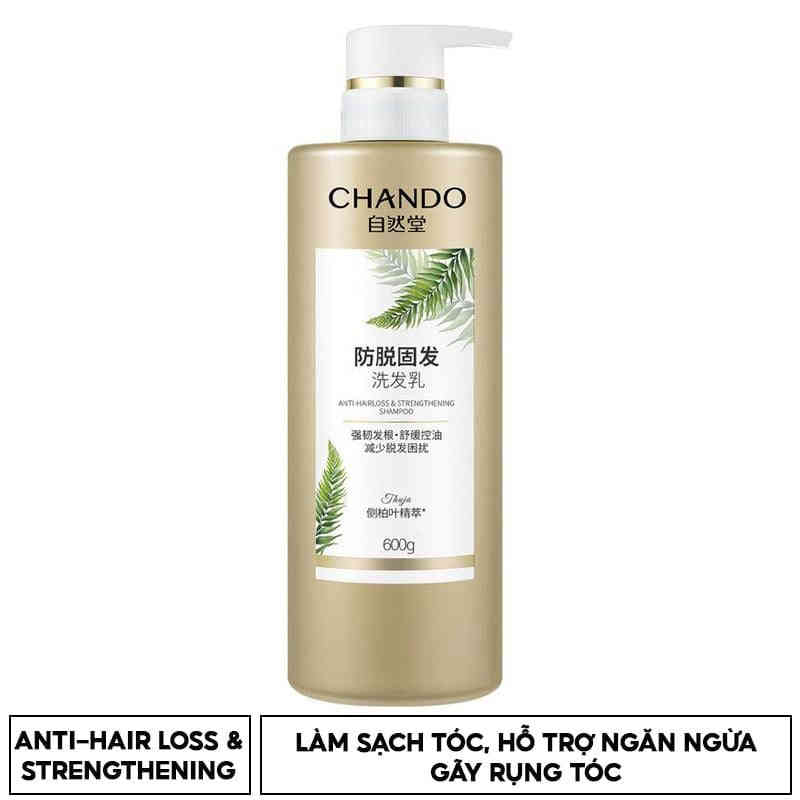 Dầu Xả Chando Ngăn Ngừa Gãy Rụng Và Kiểm Soát Dầu 600ml