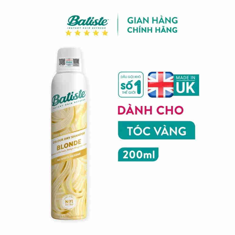 Dầu Gội Khô Batiste Hương Hoa Anh Đào 200ml