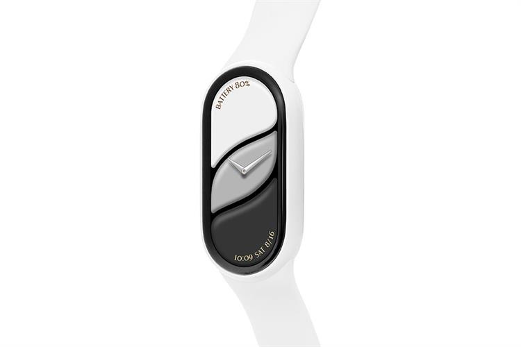 Vòng đeo tay thông minh Mi Band 10 viền gốm