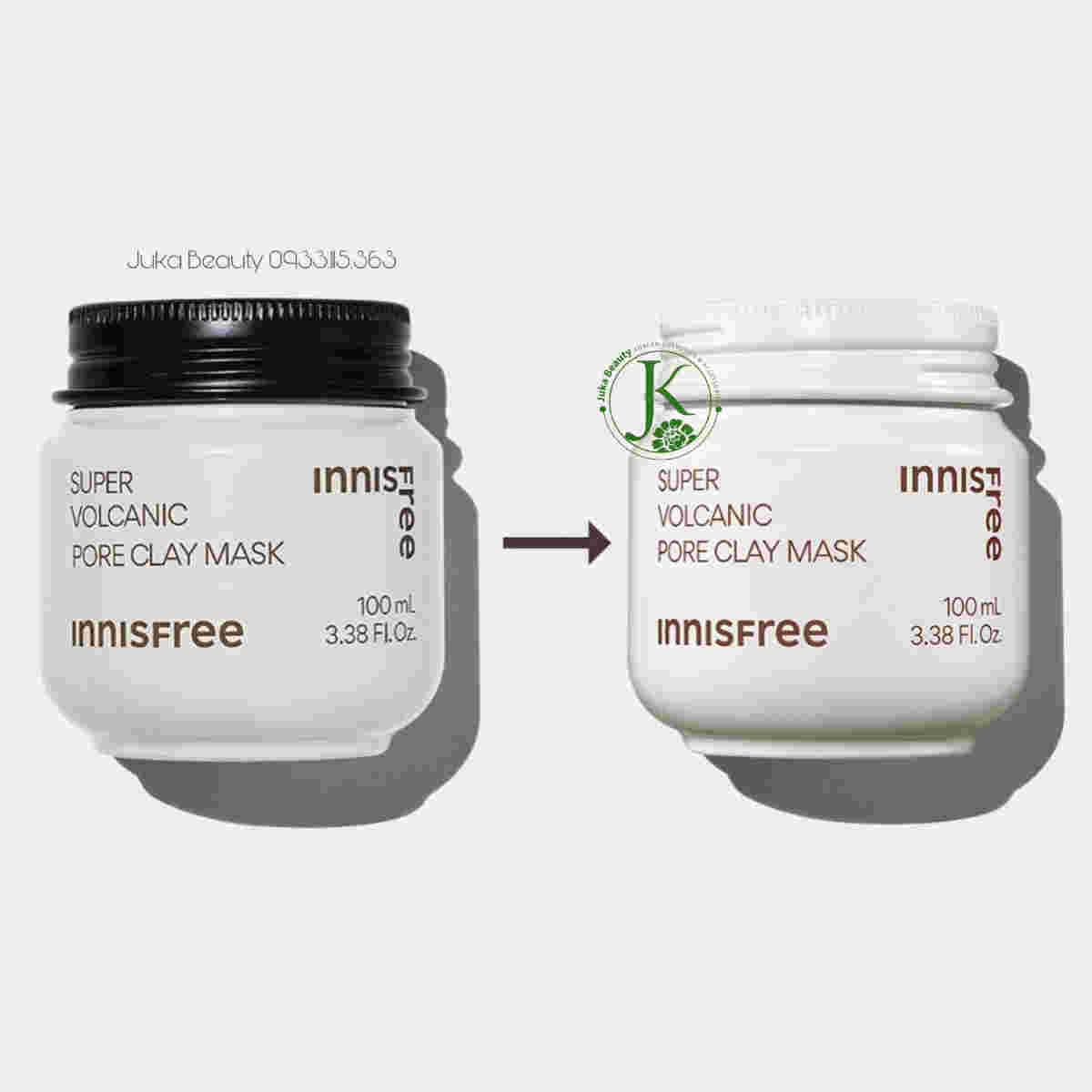 Mặt Nạ innisfree Chăm Sóc Lỗ Chân Lông 2x100ml