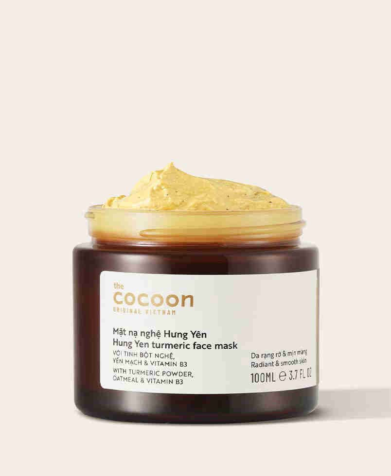 Mặt Nạ Nghệ Hưng Yên Cocoon Giúp Da Rạng Rỡ Mịn Màng 100ml