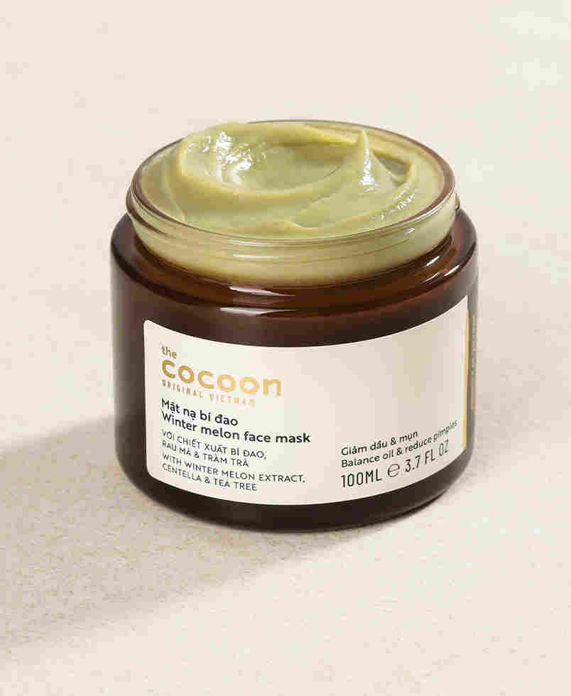 Mặt Nạ Cocoon Bí Đao Giảm Dầu & Mụn 100ml