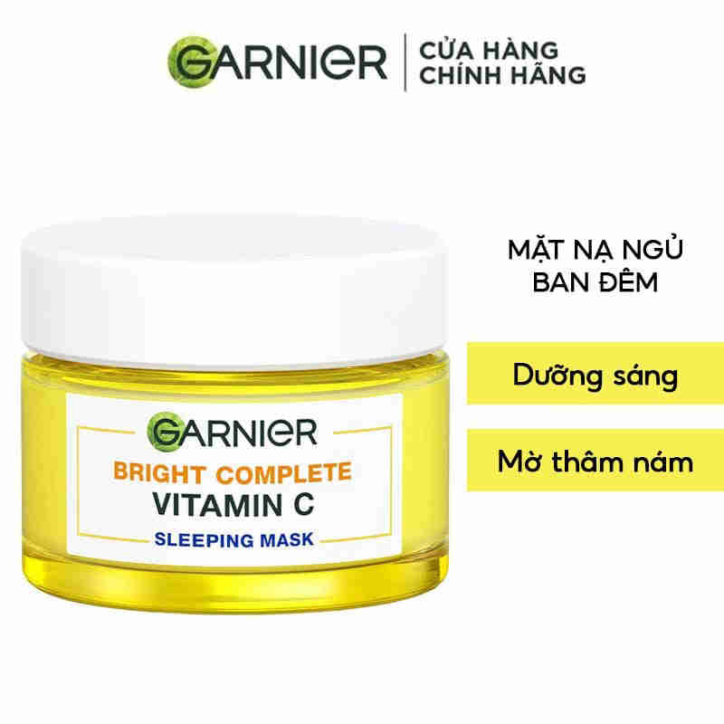 Mặt Nạ Ngủ Garnier Tinh Chất Sữa Chua Sáng Da Ban Đêm Mặt Nạ Ngủ Garnier Tinh Chất Sữa Chua Sáng Da Ban Đêm 50ml