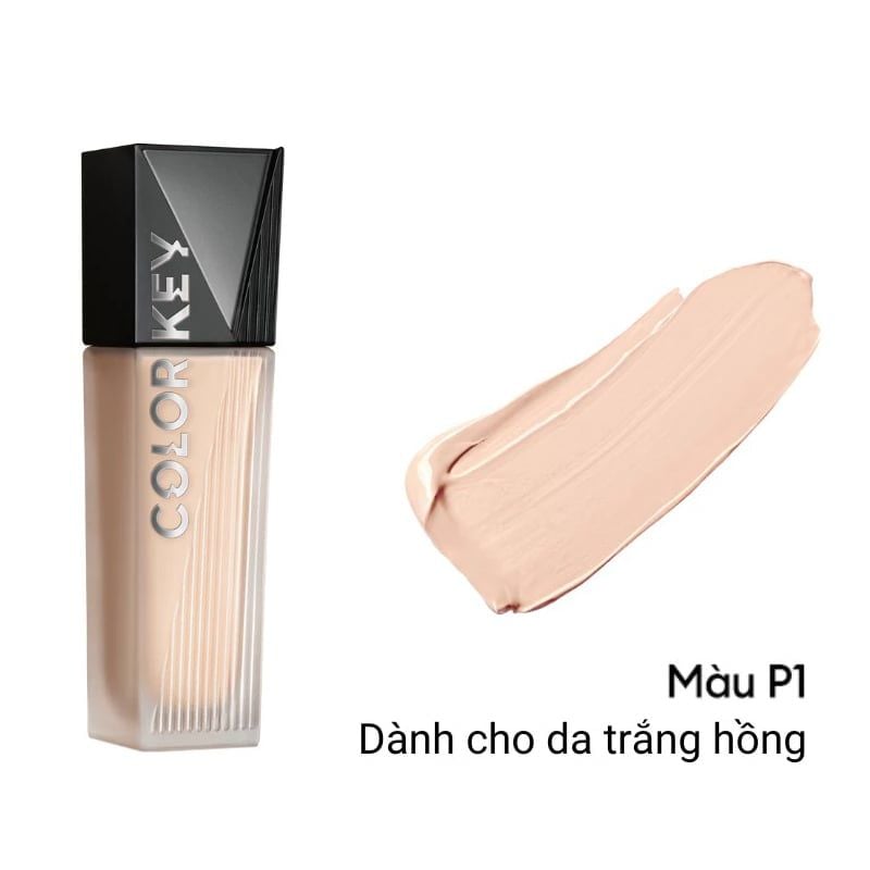 Kem Nền Colorkey Kiềm Dầu P2 Da Trắng Sáng
