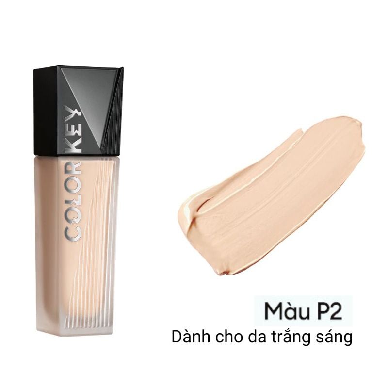 Kem Nền Colorkey Kiềm Dầu P2 Da Trắng Sáng