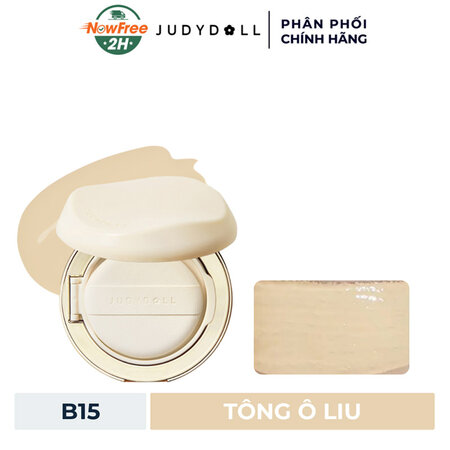 Phấn Nước Judydoll Cấp Ẩm Căng Bóng (Moisturizing Cushion Foundation) B15 - Tông Ô Liu