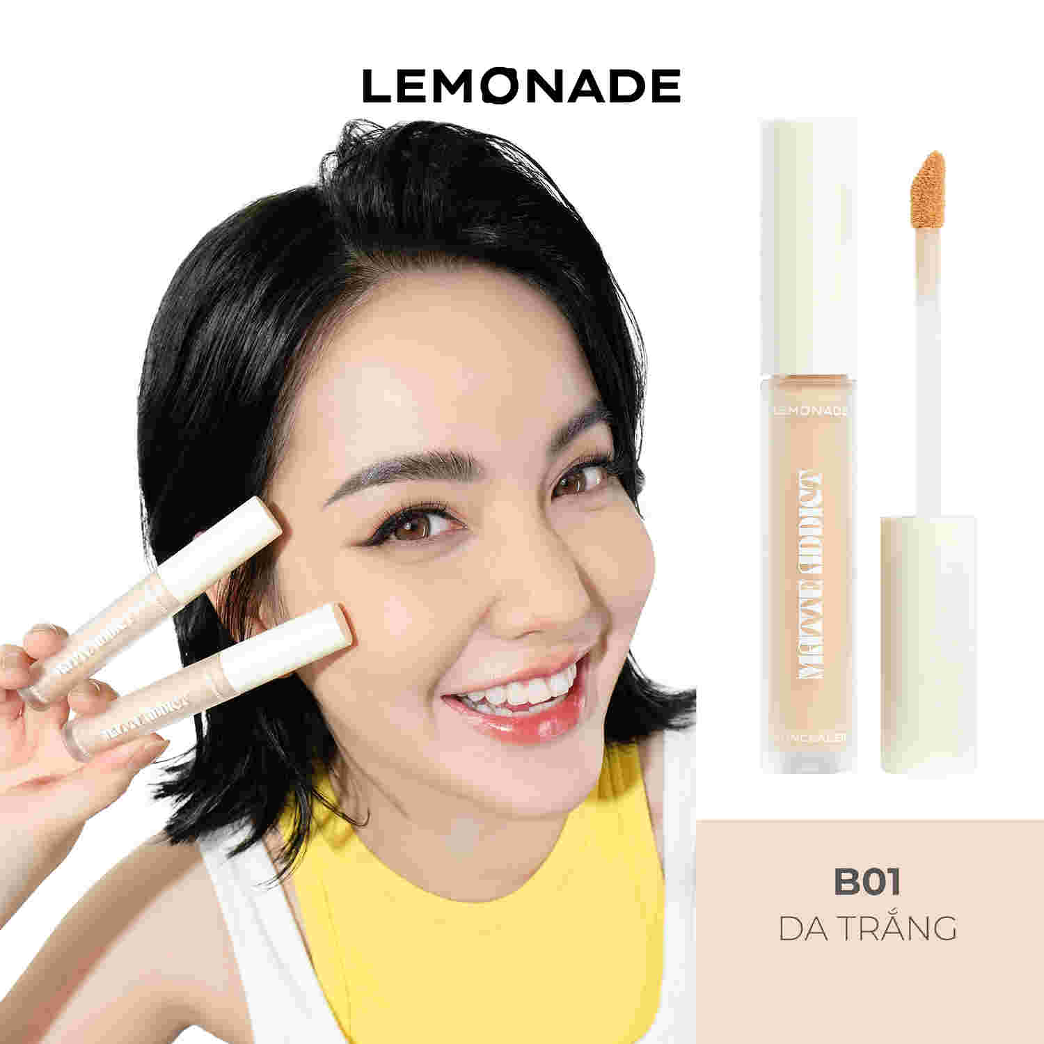 Kem Che Khuyết Điểm The Saem (Cover Perfection Tip Concealer) 1.25 Light Beige