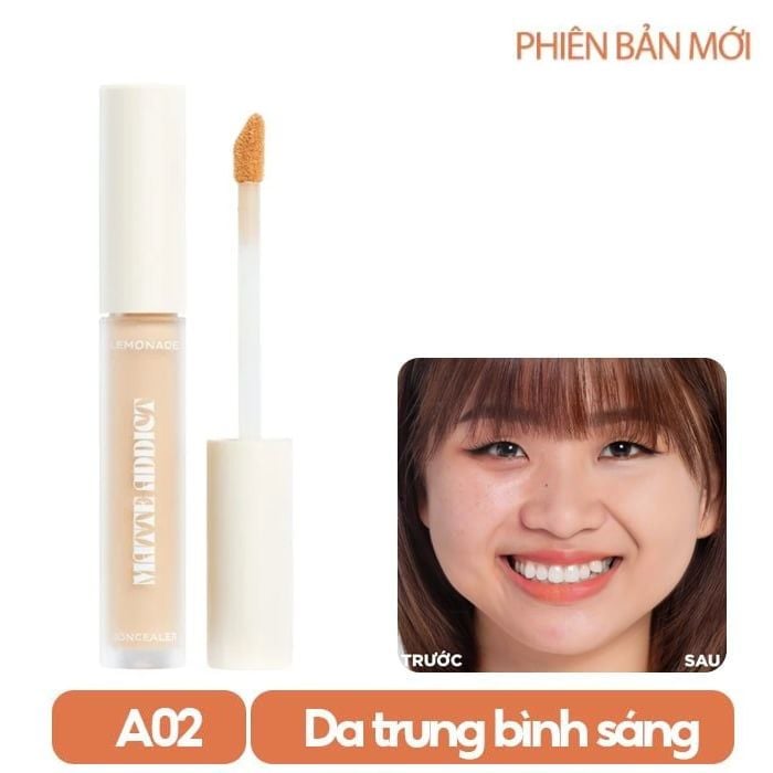 Kem Che Khuyết Điểm The Saem (Cover Perfection Tip Concealer) 1.25 Light Beige