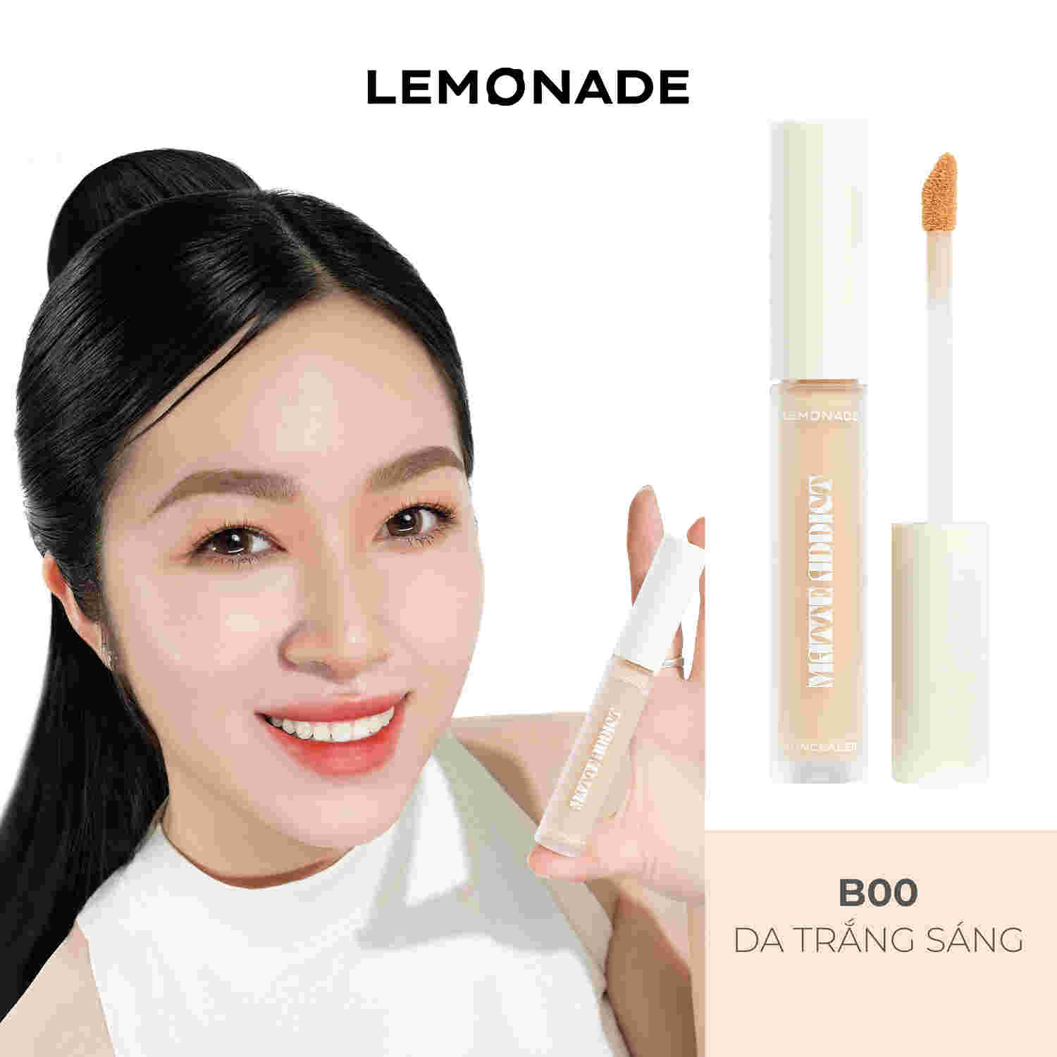 Kem Che Khuyết Điểm The Saem (Cover Perfection Tip Concealer) 1.25 Light Beige