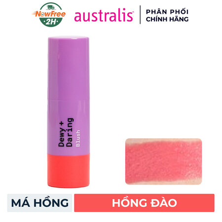 Má Hồng Australis Dạng Thỏi (Dewy + Daring Blush) Side Chick