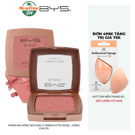 Phấn Má Hồng BYS Mịn Lì (Blusher) Hồng Cam