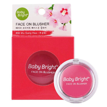 Phấn Má Hồng Baby Bright (Face On Blusher) 01 Cherry Blossom