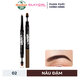 Chì Kẻ Mày Silkygirl Hai Đầu Lâu Trôi (24hr Flat Tip Brow Liner) 01