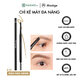 Chì Kẻ Mày Mastige Đa Năng Kháng Nước (All In One Eyebrow) Nâu Tự Nhiên