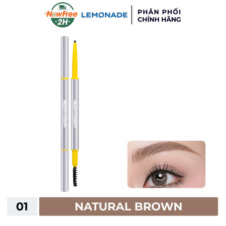 Chì Kẻ Mày Lemonade Siêu Mảnh Lâu Trôi (Micro Eyebrow) 03