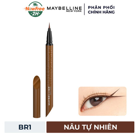 Bút Kẻ Mắt Nước Maybelline Sắc Mảnh (Hyper Sharp Liner Extreme ) BR-1 Natural Brown