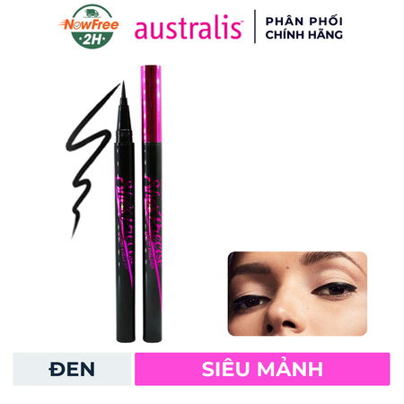 Bút Kẻ Mắt Australis Siêu Mảnh Không Lem Không Trôi (She's Precise Liquid Eyeliner)