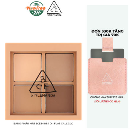 Bảng Phấn Mắt 3CE Mini 4 Ô (Mini Multi Eye Color Palette) Second Pair