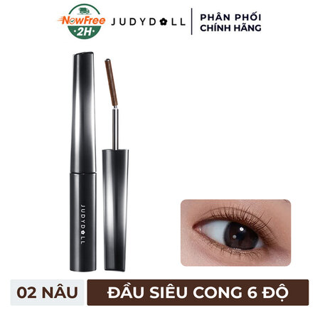 Mascara Judydoll Đầu Siêu Cong 6 Độ Làm Cong Mi (Curling Iron Mascara - 6° Curling Design) Đầu Cong 6 Độ (Cũ), 01
