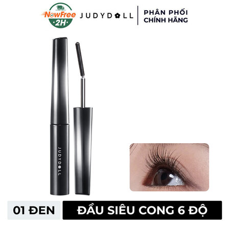 Mascara Judydoll Đầu Siêu Cong 6 Độ Làm Cong Mi (Curling Iron Mascara - 6° Curling Design) Đầu Cong 6 Độ (Cũ), 01