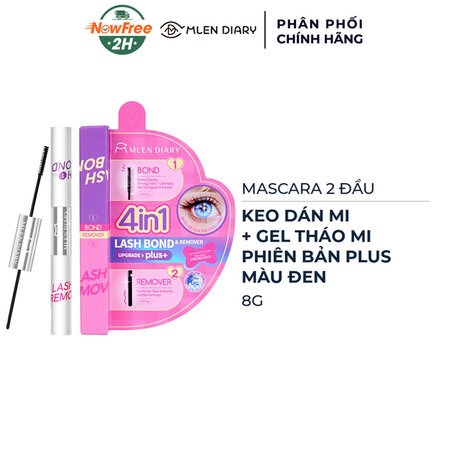 Mascara Mlen Diary 2 Đầu 4 Trong 1 Phiên Bản Mới