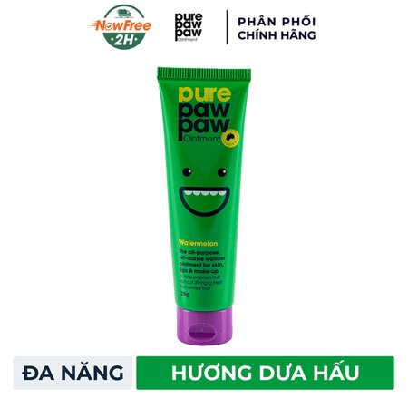 Dưỡng Môi Đa Năng Pure Paw Paw  (Ointment) Dâu