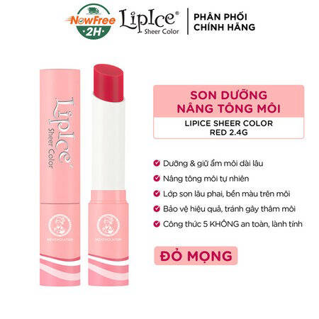 Son Dưỡng LipIce Hiệu Chỉnh Sắc Môi (Sheer Color) Đỏ Mọng