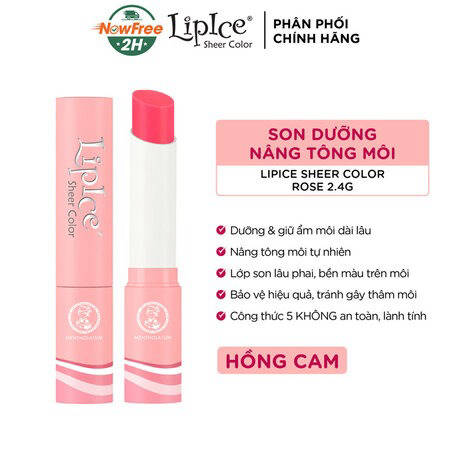 Son Dưỡng LipIce Hiệu Chỉnh Sắc Môi (Sheer Color) Đỏ Mọng