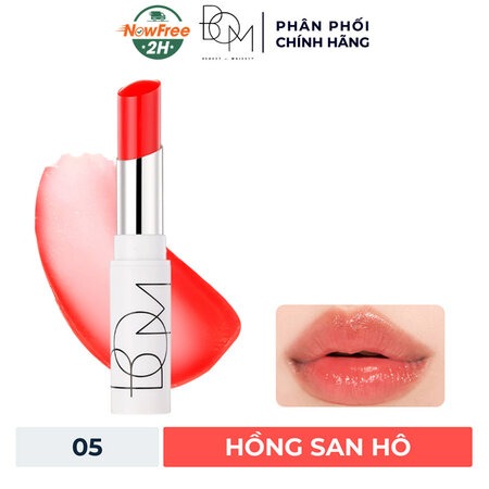 Son Dưỡng B.O.M (Dewy Lip Balm) 04 Pure Coral