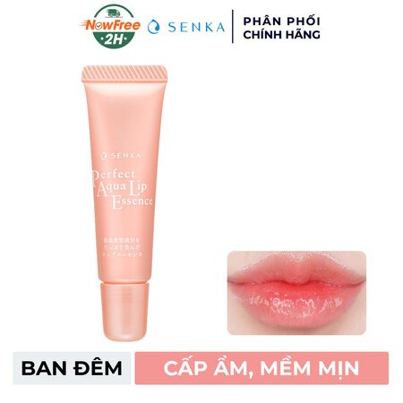 Tinh Chất Dưỡng Môi Senka Cấp Ẩm & Ngừa Khô, Nẻ Môi  (Perfect Aqua Lip Essence) 2.5g