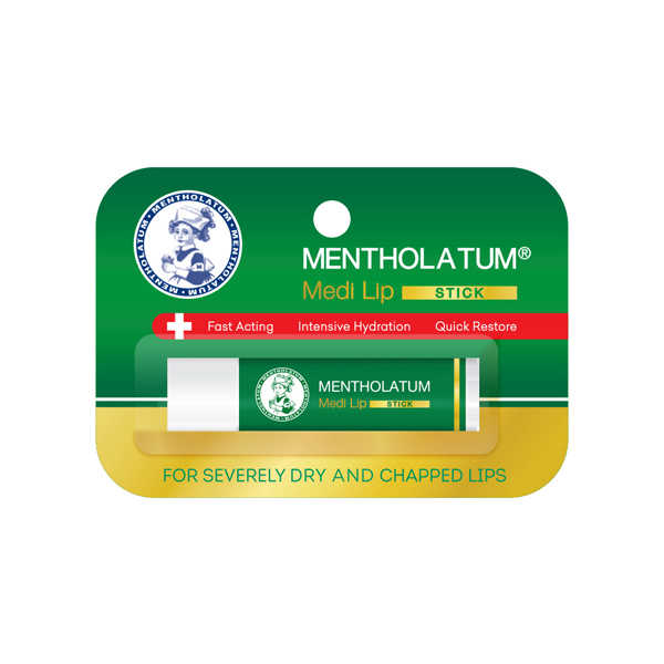 Son Dưỡng Mentholatum Chuyên Biệt Cho Môi Khô, Nứt Nẻ ()Medi Lip Stick 2x4.3g