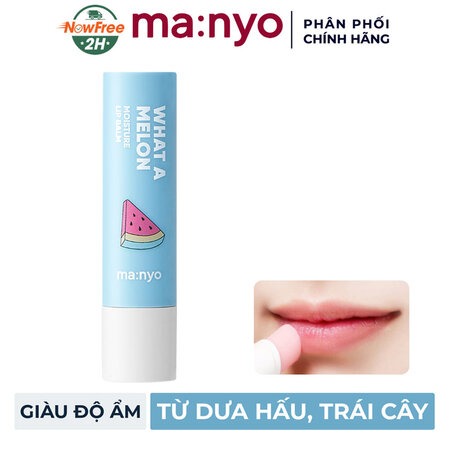 Son Dưỡng Ma:nyo Giàu Độ Ẩm Từ Dưa Hấu Và Trái Cây (What a Melon Moisture Lip Balm)