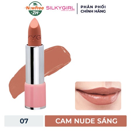 Son Dưỡng Có Màu Silkygirl (Moisture Rich Lipcolor) 07 Bare