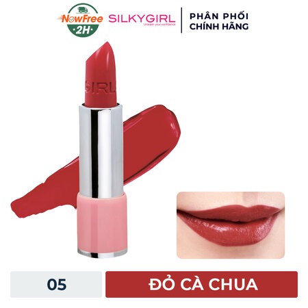Son Dưỡng Có Màu Silkygirl (Moisture Rich Lipcolor) 07 Bare