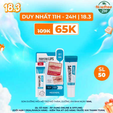 Son Dưỡng Môi Mediheal Ẩm Mượt, Mịn Màng Ban Ngày (Pantenolips Healssence Coral) Nâu