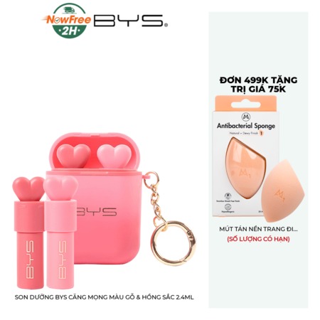 Son Dưỡng BYS Căng Mọng (Plumping Lip Pods) Màu Gỗ & Hồng Sắc