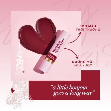 Son Dưỡng Môi Vaseline (Emily In Paris) Đỏ