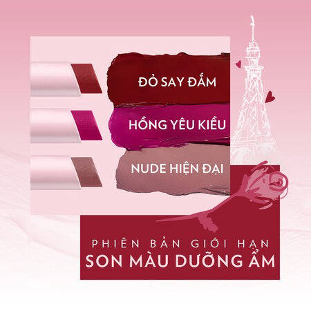 Son Dưỡng Môi Vaseline (Emily In Paris) Đỏ