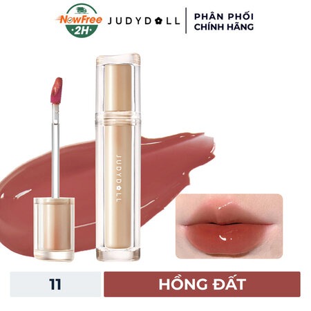 Son Tint Judydoll Căng Mọng (Iced Tea Watery Lip Gloss) N01