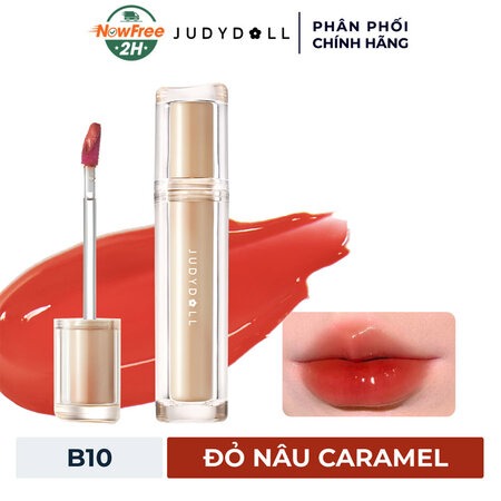 Son Tint Judydoll Căng Mọng (Iced Tea Watery Lip Gloss) N01