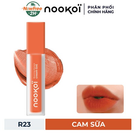 Son Kem Lì Nookoi Mềm Mịn (Blooming Moment Cream Tint ) R21 Poppy Hi