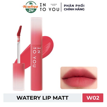 Son Tint Lì Into You Mịn Mờ Mỏng Nhẹ (Watery Lip Matt) W01