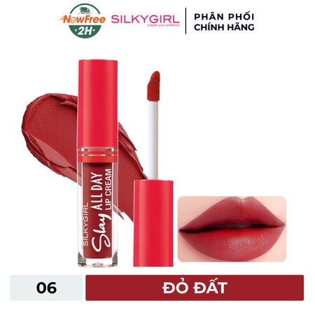 Son Kem Lì Silkygirl Lâu Trôi (Slay All Day Lip Cream) 02