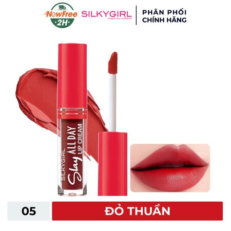 Son Kem Lì Silkygirl Lâu Trôi (Slay All Day Lip Cream) 02
