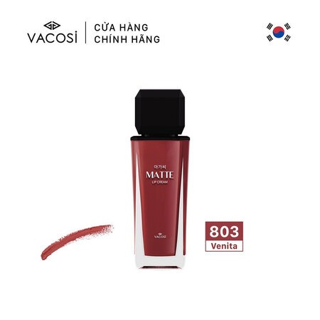 Son Kem Vacosi Mịn Lì (Matte Lip Cream) 801 Lilybel