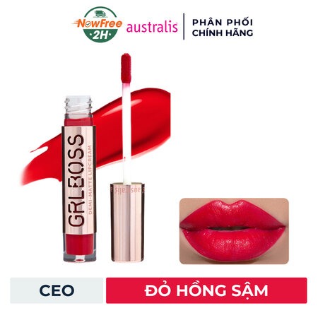 Son Kem Bán Lì Australis (GRL Boss Demi Matte Lip Cream) Unlimited