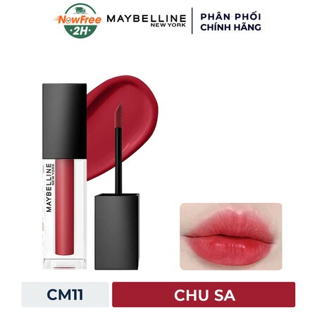 Son Kem Maybelline Mịn Lì Như Nhung (Sensational Cushion Mattes ) CM01 The Devil Wears Red