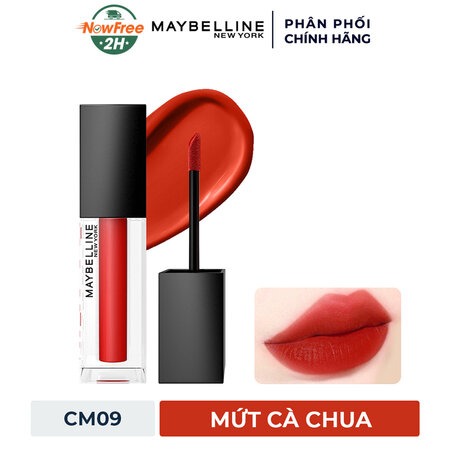 Son Kem Maybelline Mịn Lì Như Nhung (Sensational Cushion Mattes ) CM01 The Devil Wears Red