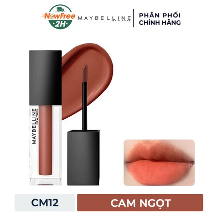 Son Kem Maybelline Mịn Lì Như Nhung (Sensational Cushion Mattes ) CM01 The Devil Wears Red
