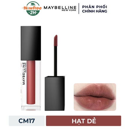 Son Kem Maybelline Mịn Lì Như Nhung (Sensational Cushion Mattes ) CM01 The Devil Wears Red
